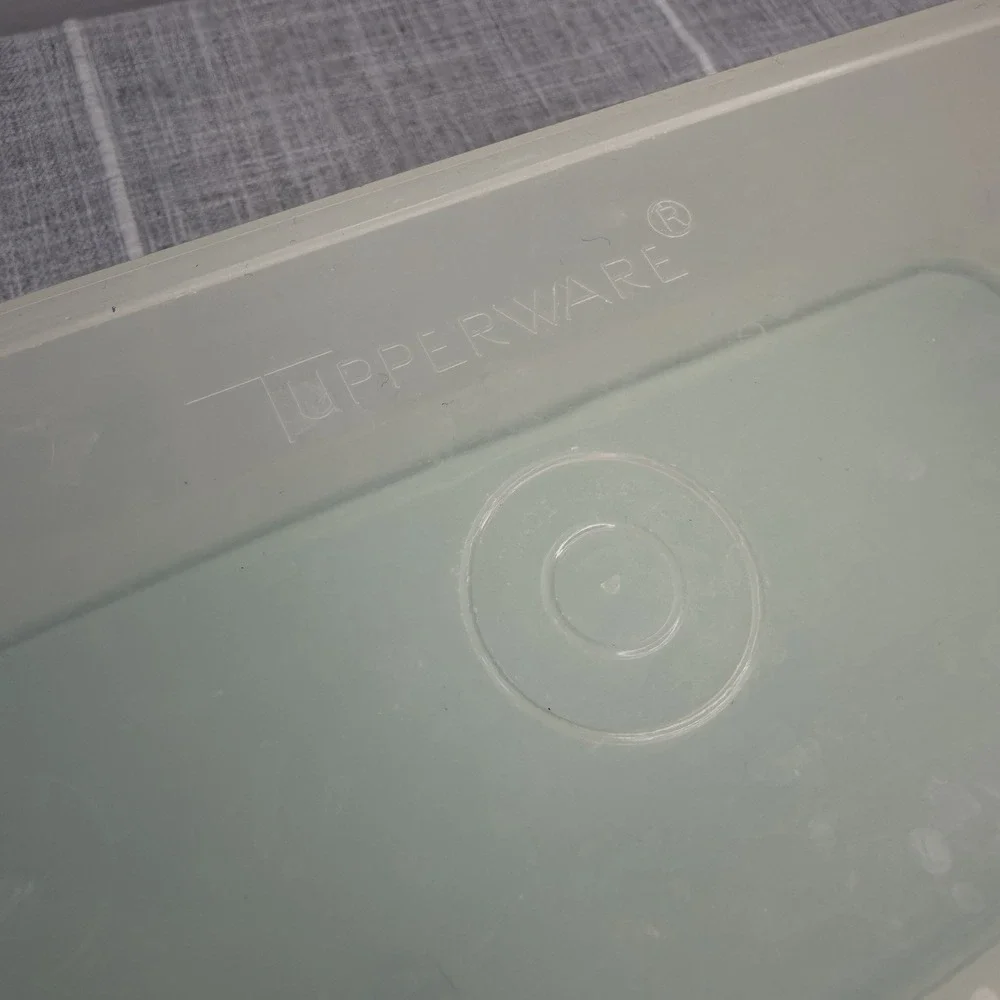 Tupperware bread box